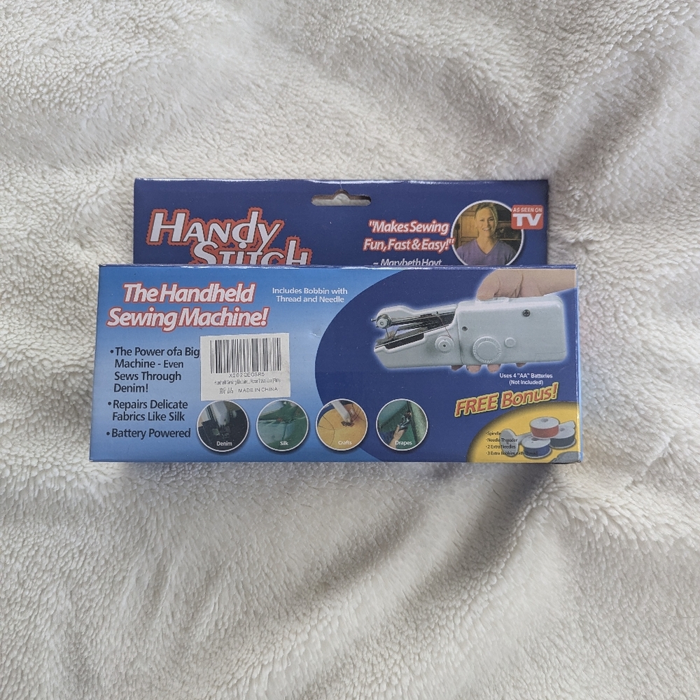 Handy Stich The Handheld Sewing Machine